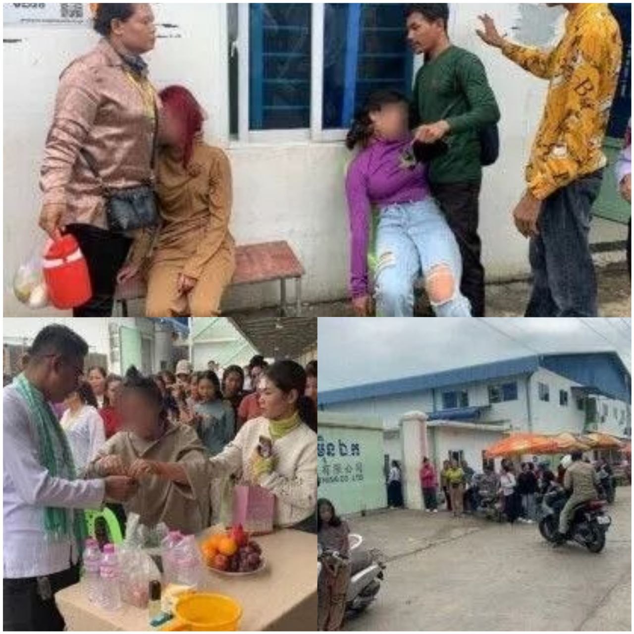 柬埔寨中资厂近10女工突晕倒，厂方请和尚驱鬼