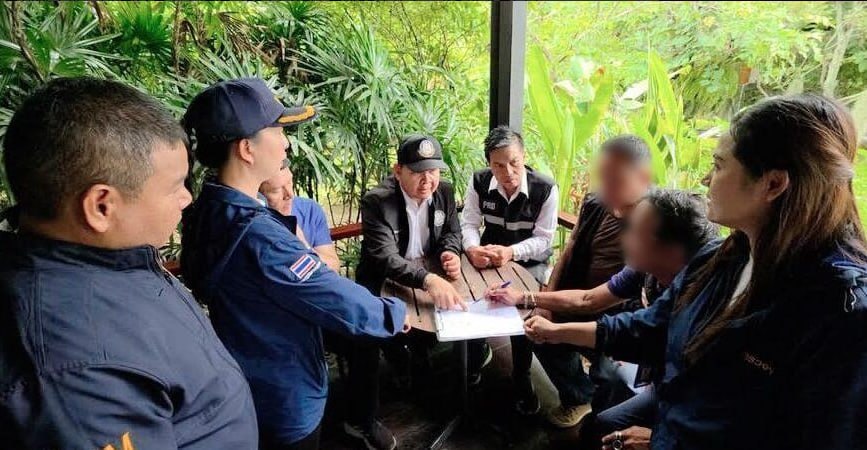 #泰国 就业厅联合多部门突击罗勇府建筑工地，查获24名中缅非法劳工，三名雇主遭立案追责
