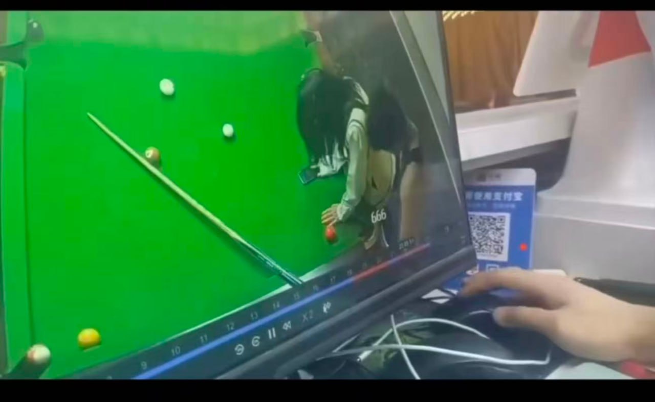 沐阳台球厅女助教🍉 请你不要到处扣扣