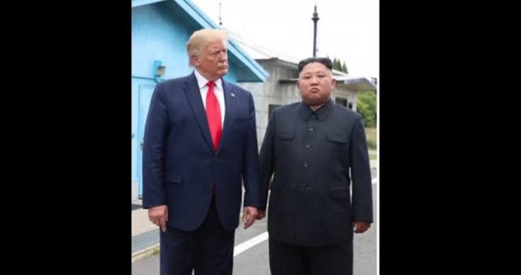 #国际新闻：特朗普晒2019板门店握照喊“与金正恩处得超好”，释放再邀金特会信号
