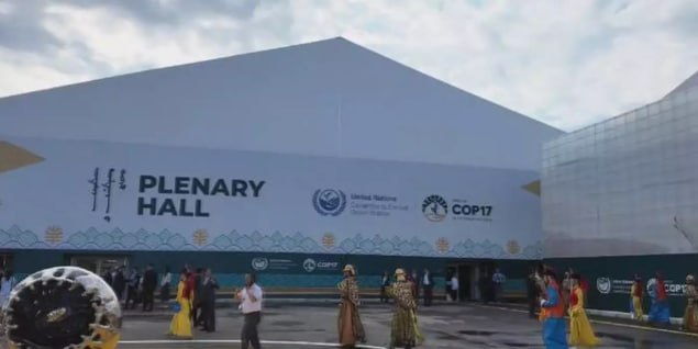 #国际新闻：UNCCD COP17乌兰巴托开幕（8·17—28），主题“恢复土地重燃希望”，中方推“国际草原日”+亮绿进…