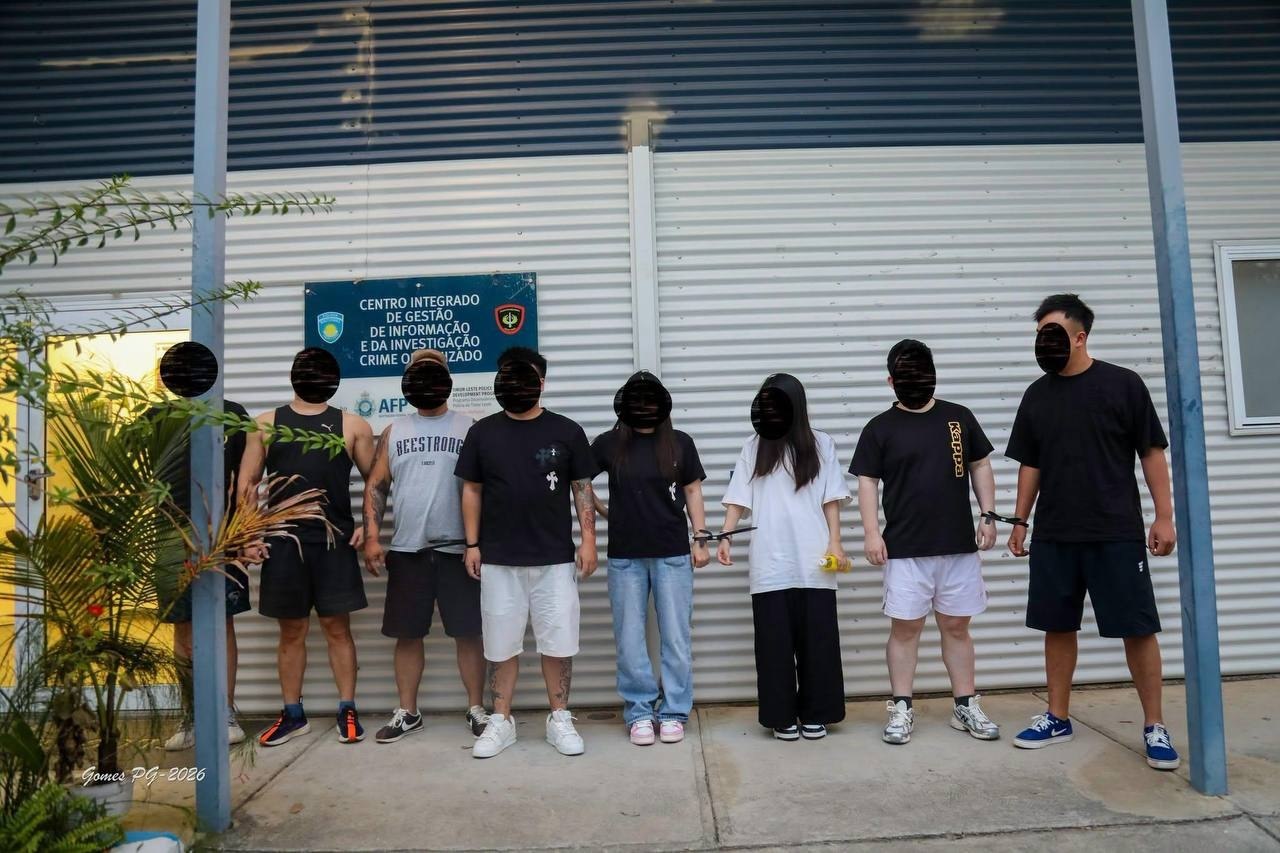 🇹🇱帝力警方捣毁三处网络诈骗窝点 抓获14名外籍嫌疑人（含12名中国籍）
