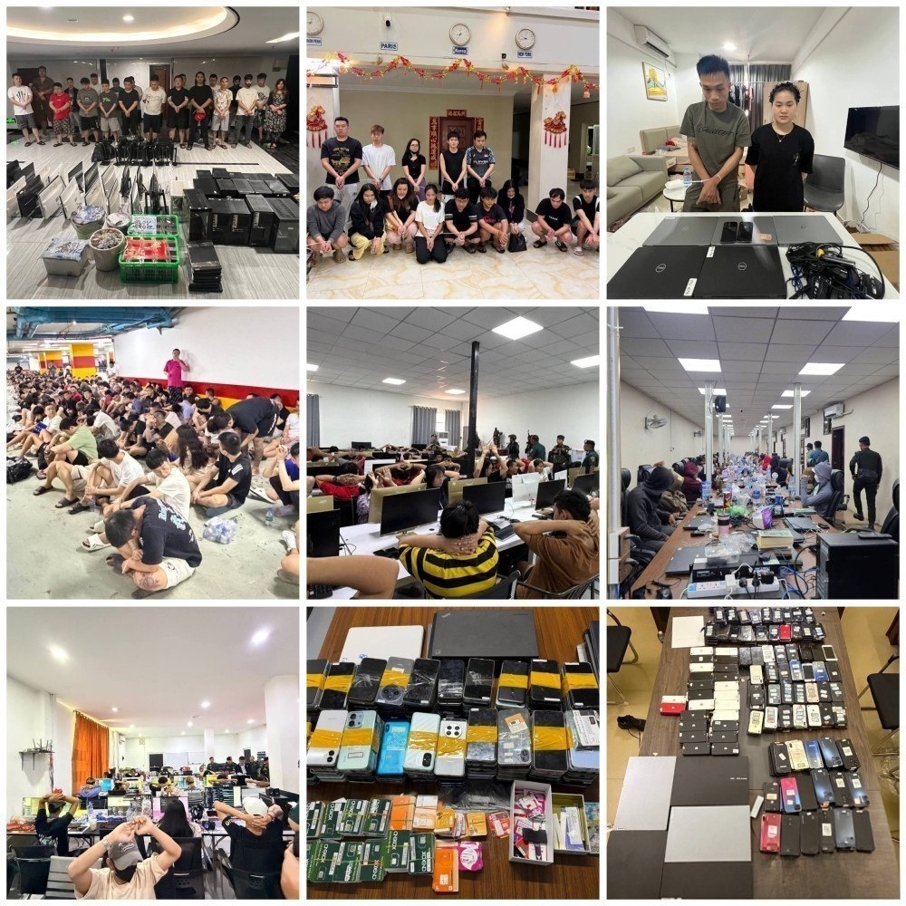 #柬埔寨资讯：一年清剿605处电诈窝点，4147人被起诉