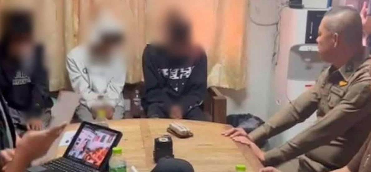 #泰国 清迈三名青少年盗窃超百公斤电缆，作案现场自拍说唱视频大肆炫耀被抓