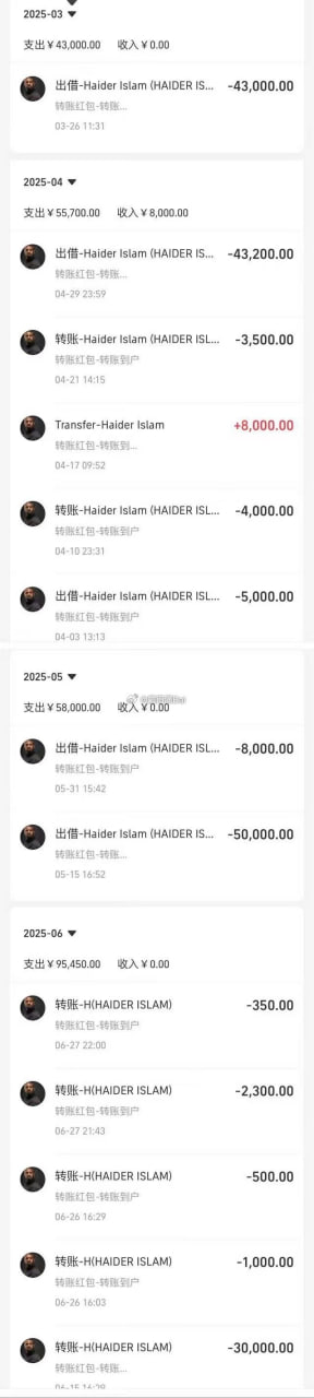 巴铁水牛更炸裂，巴基斯坦已婚留学生，海德·伊思兰姆（网名Bukowski），伪造人设和学历，与多名中国女人恋爱，骗取六七…