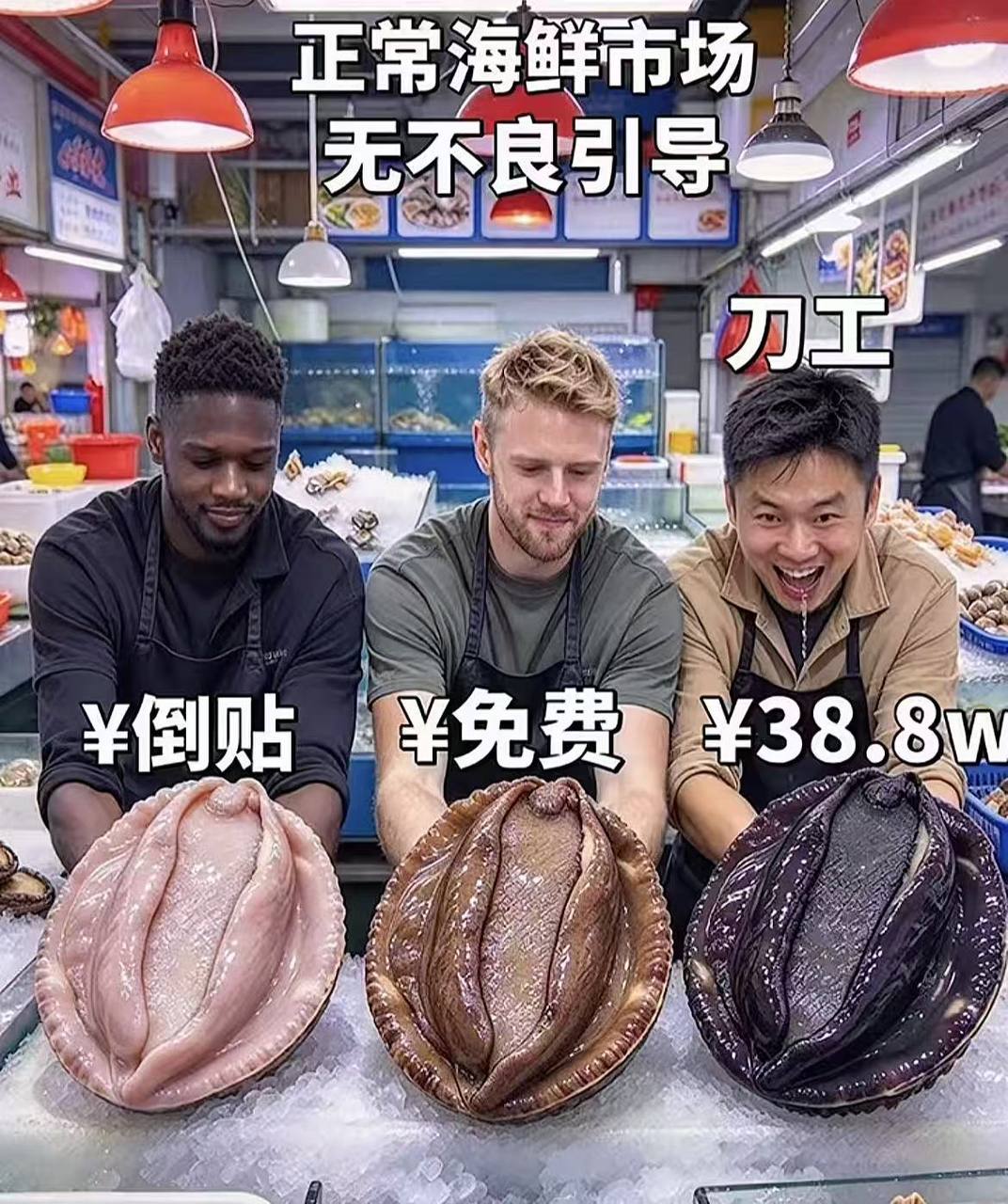 鲍鱼 免费品尝 ？
