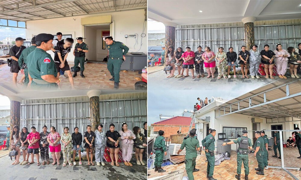 🇰🇭木牌昨天抓了110人，包括14名中国人
