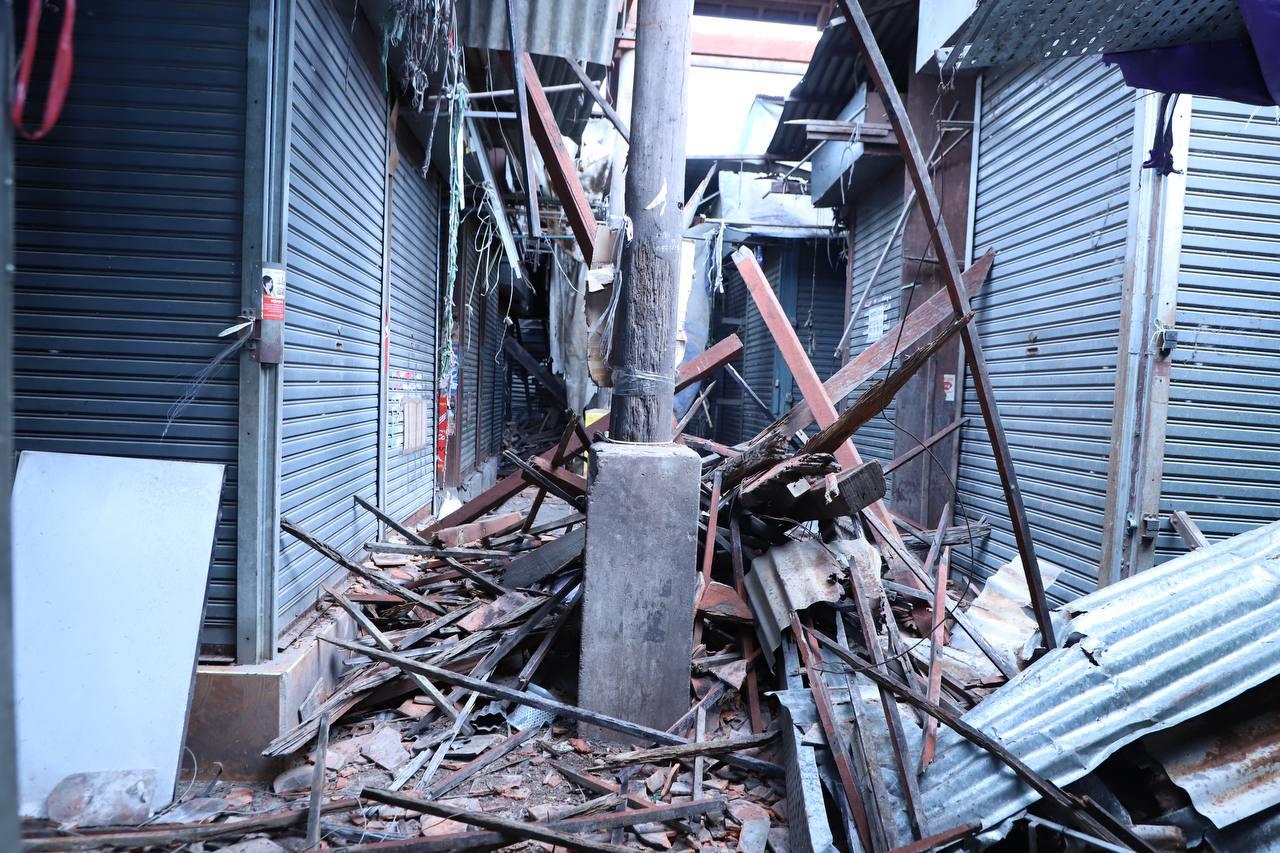 #柬埔寨 金边斯丁曼杰市场启动屋顶重建工程，上百名商户致谢洪玛奈总理关心民生