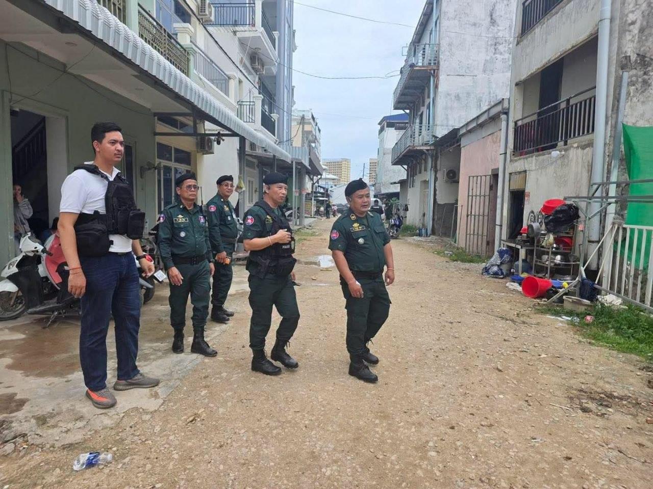 #柬埔寨 柴桢省警方突袭两处网诈窝点，一举抓获110名涉案人员，查获大批作案设备