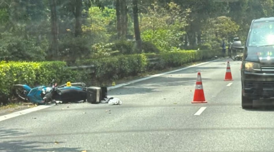 #新加坡 武吉知马快速公路两车摩托相撞，45岁女骑士送医不治身亡