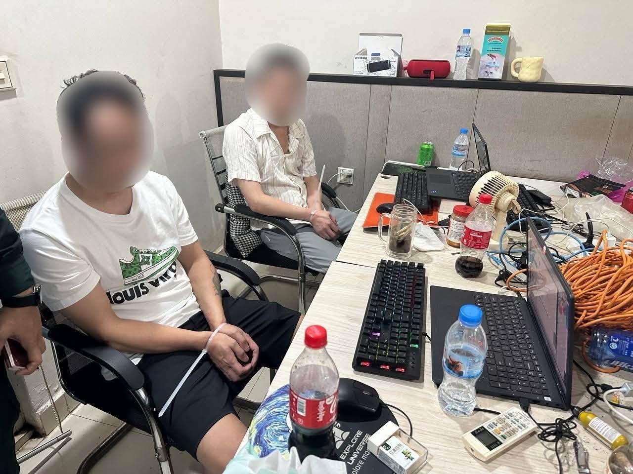 #西港 查获一诈骗窝点 逮捕7名中国籍嫌疑人