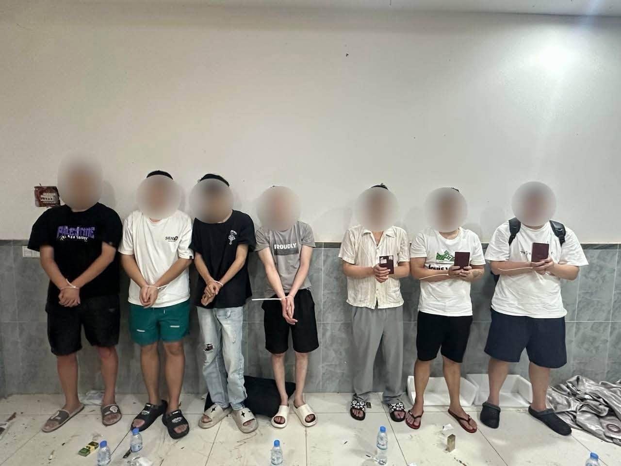 #西港 查获一诈骗窝点 逮捕7名中国籍嫌疑人
