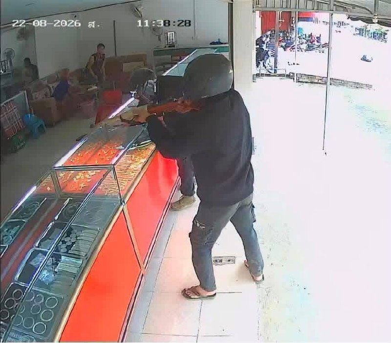 老挝香库省发生金店抢劫案，悬赏3亿基普缉凶