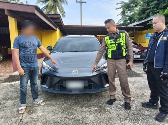 #泰国 离谱！男子欠债网购假车牌跨府行驶，巴吞他尼府无辜车主莫名收到大量罚单