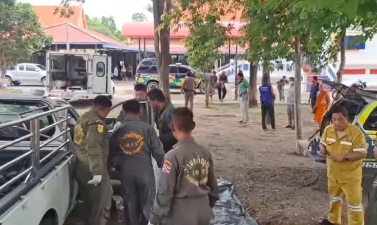 #泰国 寺庙诡异命案！宾客遇神秘男子招手，走近发现皮卡车内腐烂发胀男尸
