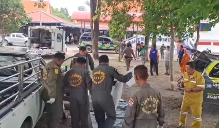 #泰国 寺庙诡异命案！宾客遇神秘男子招手，走近发现皮卡车内腐烂发胀男尸
