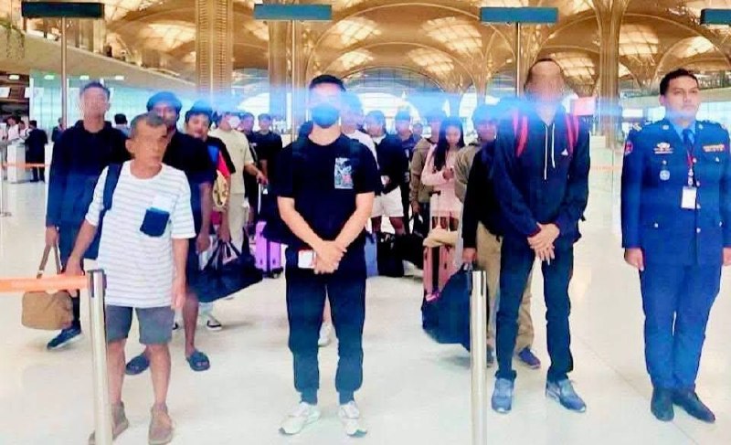 柬埔寨遣返307名涉案外国人，涉及18个国籍。