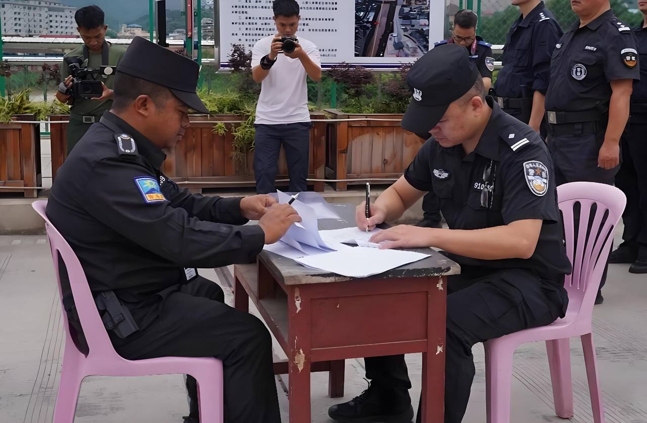 🇲🇲 佤邦司法委向中方移交72名涉诈嫌疑人