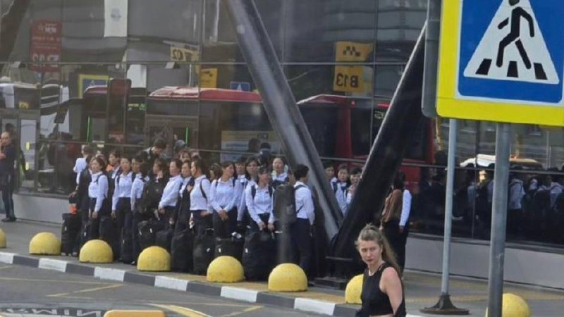 大批朝鲜女性工人正在抵达俄罗斯